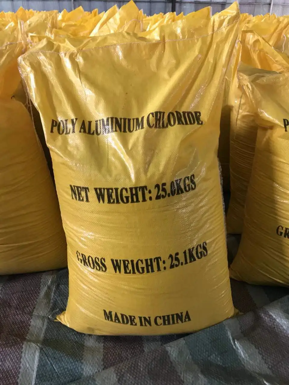 yellow pac poly aluminium chloride pac powder 28% 29% 30%with