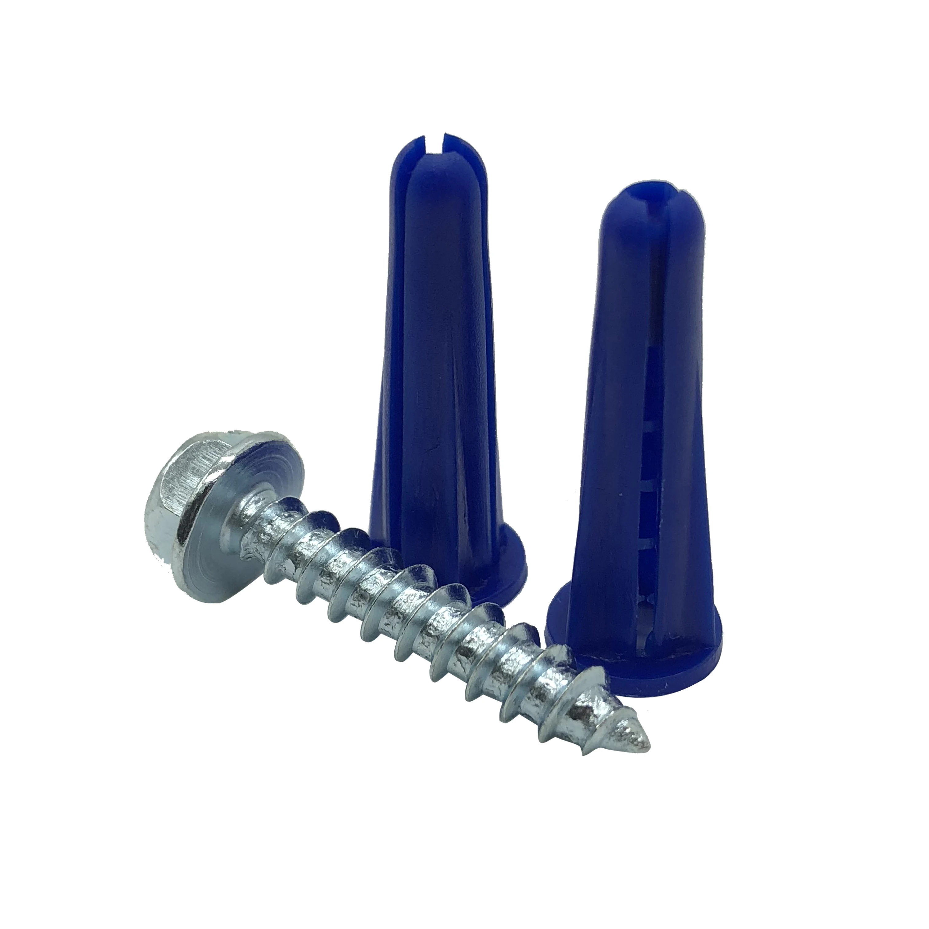China Suppliers 7mm Dry Wall Screw Mount Plastic Nylon Anchor Socket