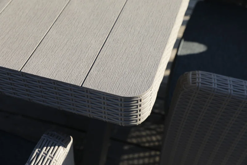 Outdoor Patio Garden Plastic Dining Table And Chair Dinning Set Buy