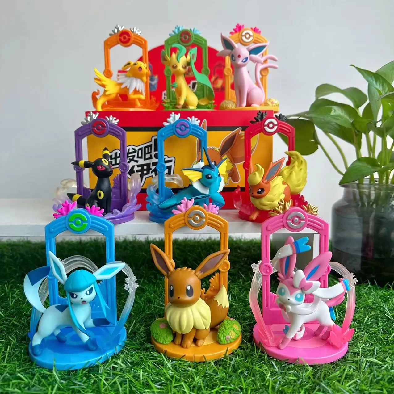 Wholesale Pokemone Fighting Pvc Kawaii Toys High Quality Action & Toy ...