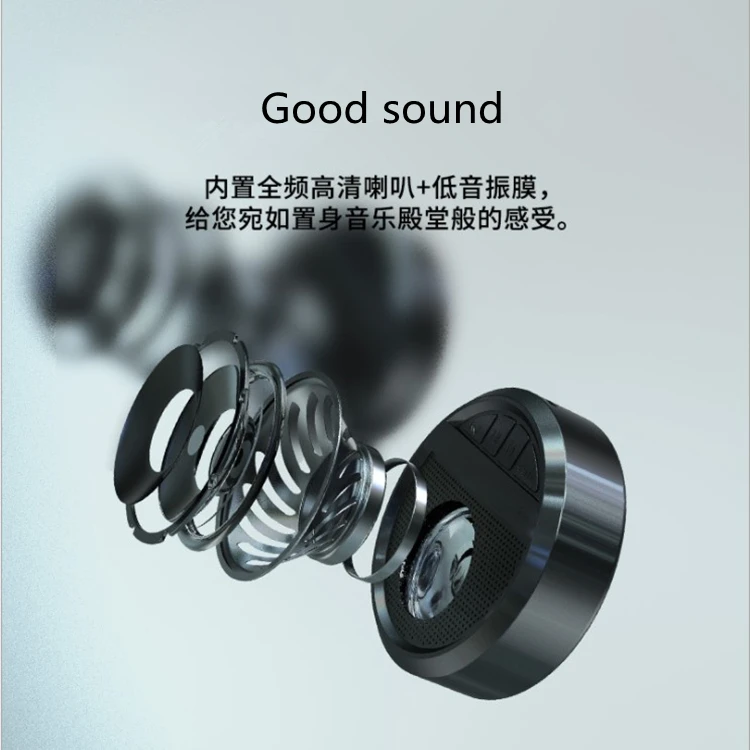 Mien phi Logo tuy chinh di dong am thanh khong day nho mini bluetooth khuyen mai qua tang the loa bang speaker - ANKUX Tech Co., Ltd
