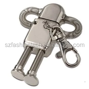 Metal Robot model USB 2.0 Memory Stick Flash pen Drive 64GB 8GB 16GB 32GB USB gadget - ANKUX.COM