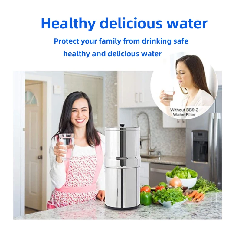 Premium Water Filter Black Element Cartridge Compatible With Berkey