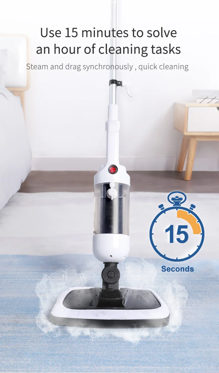 BOOMJOY multi purpose easy clean household cleaning mop steam mop