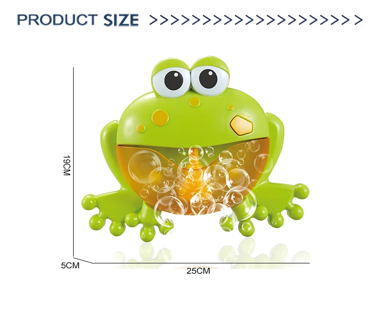 Automated Spout Music Frog Bubble Machine Bath Bubble Maker,Swimming