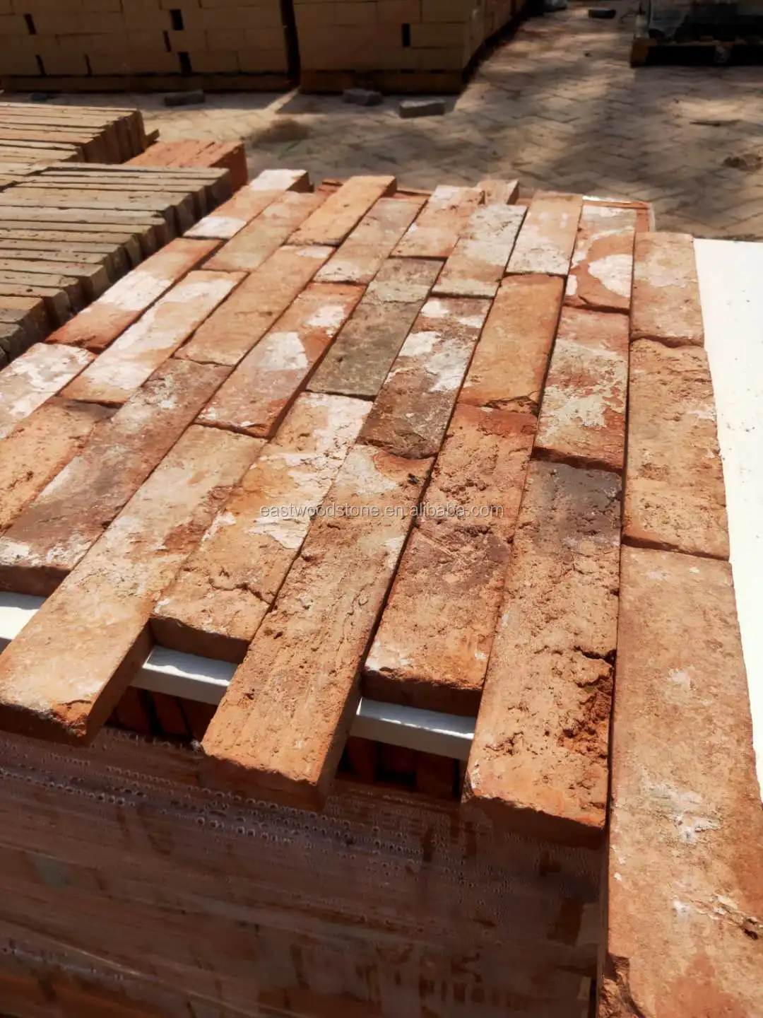 Antique Old Used Red Fire Clay Brick Veneer For Building Wall Buy