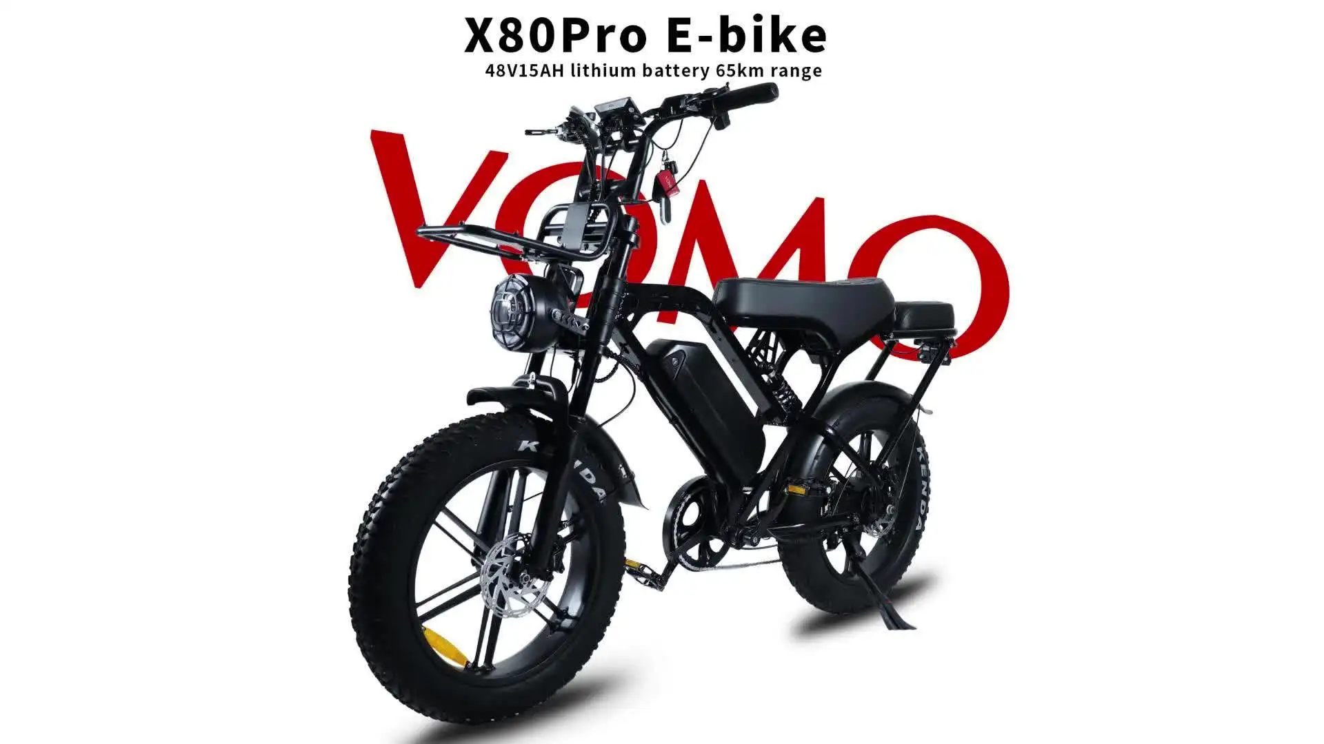 OUXI V8 ファットバイク電動貨物自転車 15Ah 48V 屋外で便利な一台