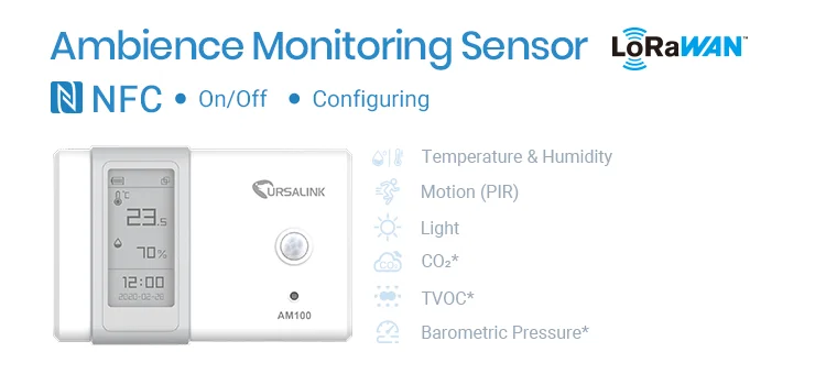 433MHz Air Pressure LoRa Sensor for Office - ANKUX.COM