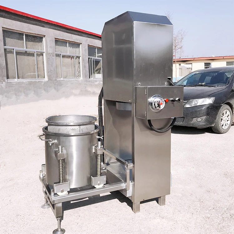 Cheap Automatic Commercial 30t Hydraulic Juicer Cold Press Juice Extractor Machine 304 Stainless