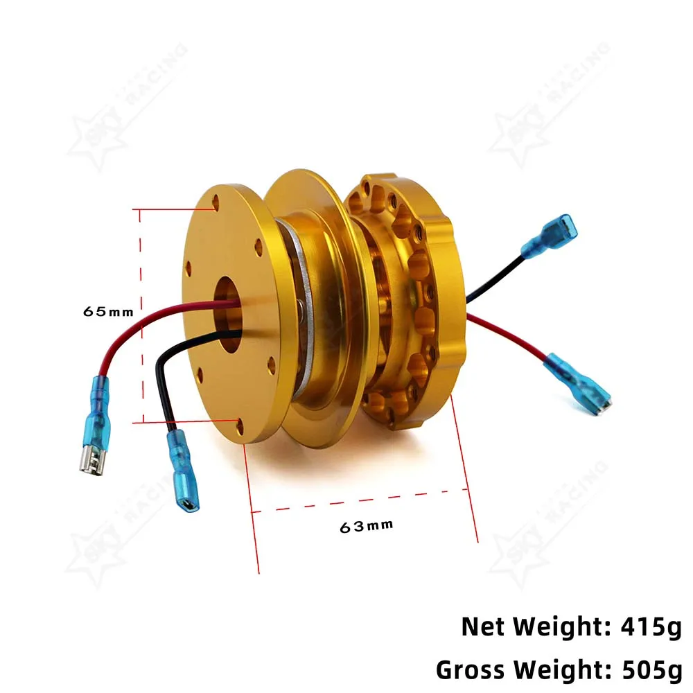 12 Bolts Quick Release Steering Wheel Universal Hub Adapter Boss Kit
