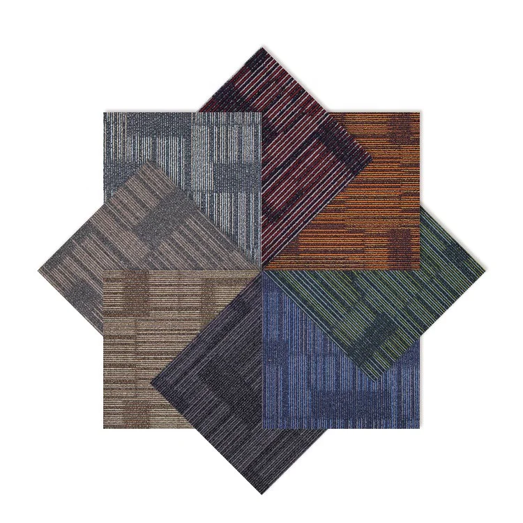 Resistente A Alta Temperatura Alfombra Fuego Azulejos Pp Alfombra