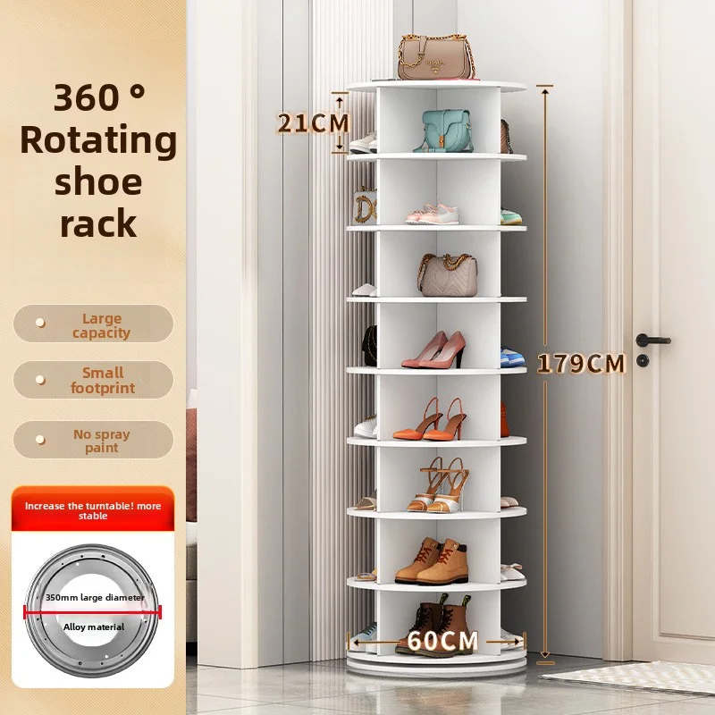 Round Shoe Table Rack Wholesale Modern Custom Color Tier Rotating Shoe Rack Tower Round ...