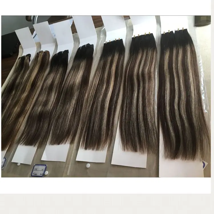 Factory Price Silk Straight Ombre Hair Weave 1b 4 Ombre Color Hair
