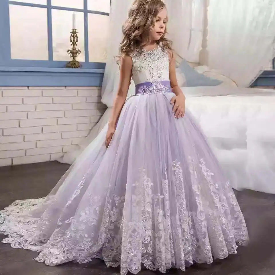 purple dress for 5 year old