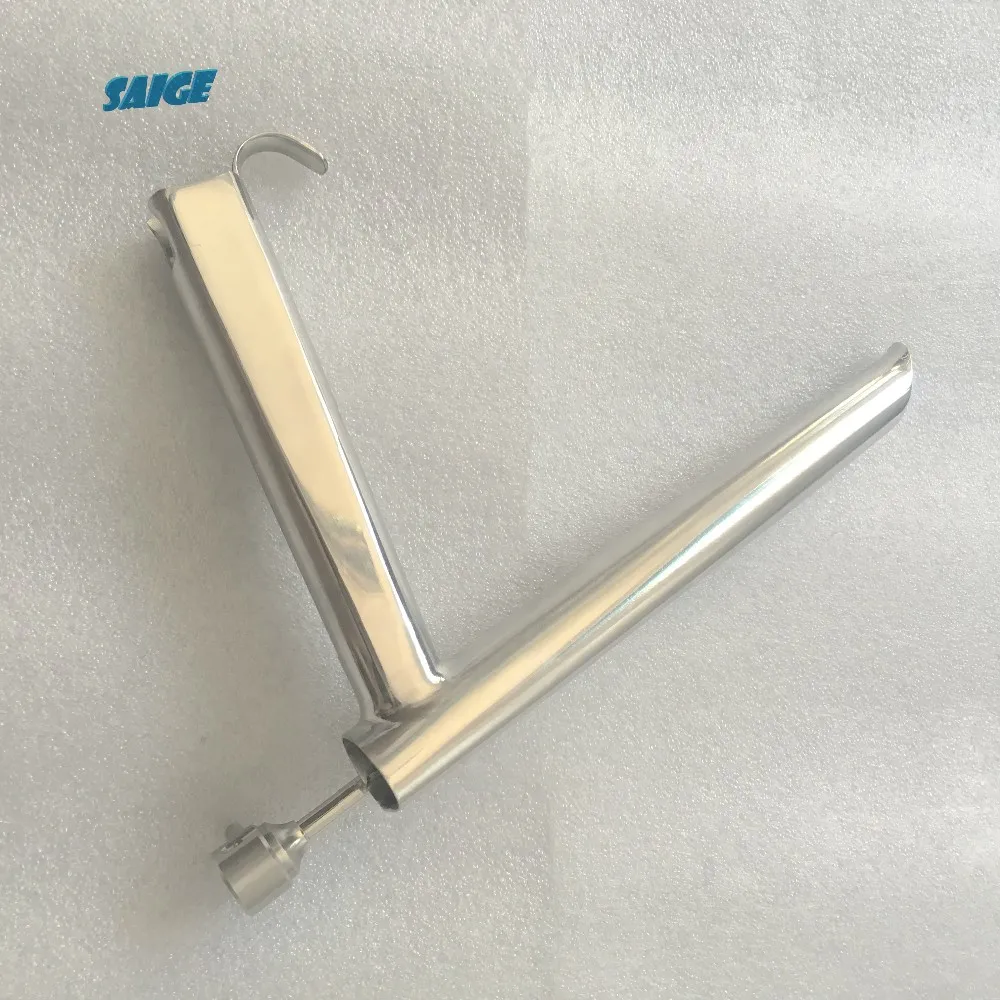 ent 医疗仪器喉镜管/带侧视内窥镜的自固定喉镜管