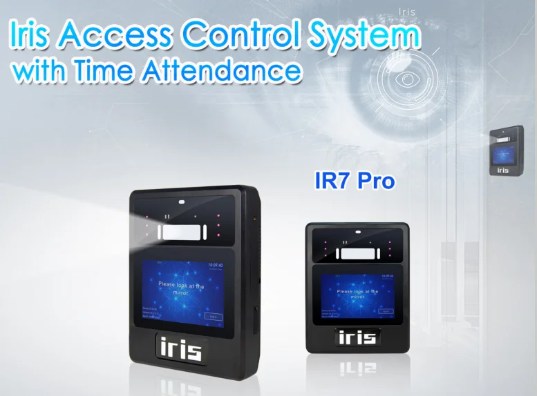 Iris Access Control System Eye Scanner Time Attendance With Free