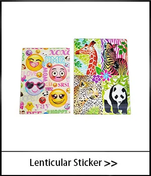 lenticular sticker