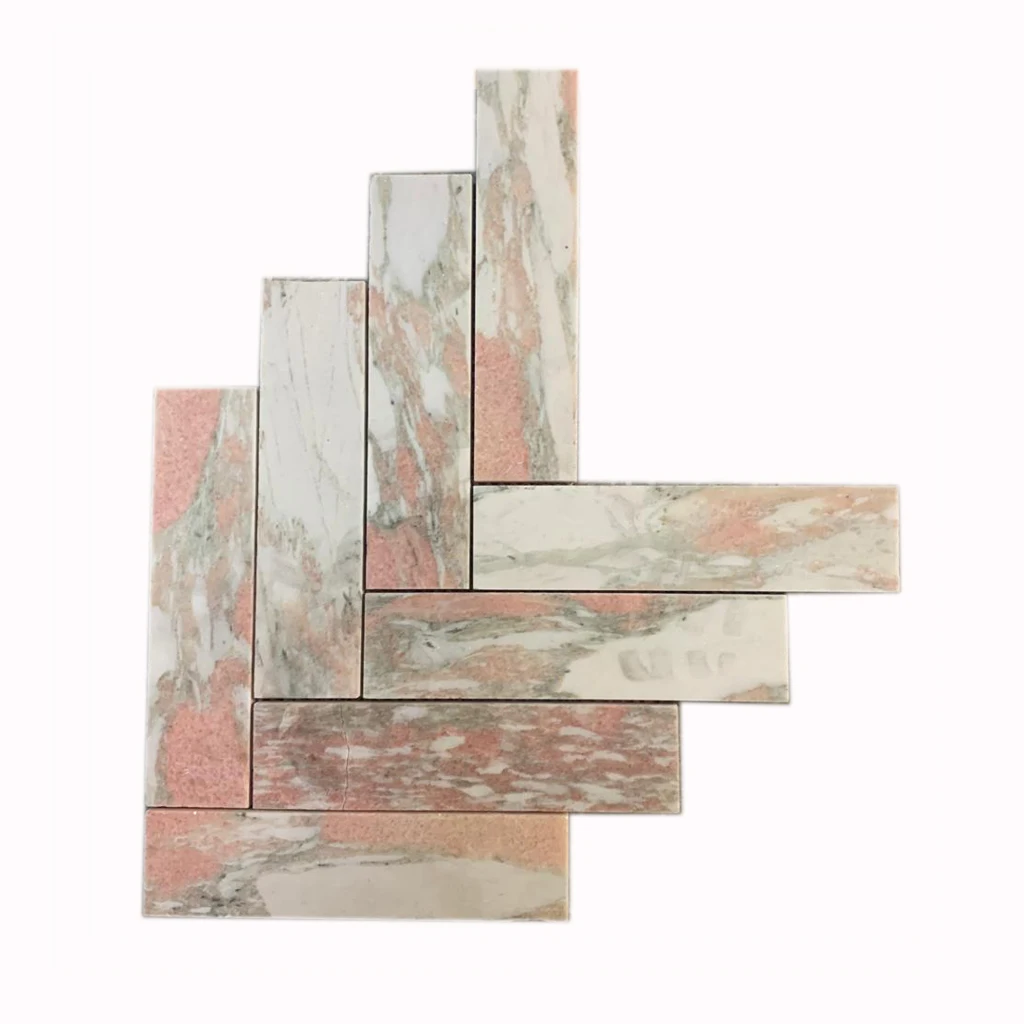 Marble Design Special Shape Mosaic Tile Backsplash,Arc Marble Mosaic