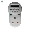 CE ROHS UK 13A 3 Pin AC Power Safe Digital Timer Switch Socket