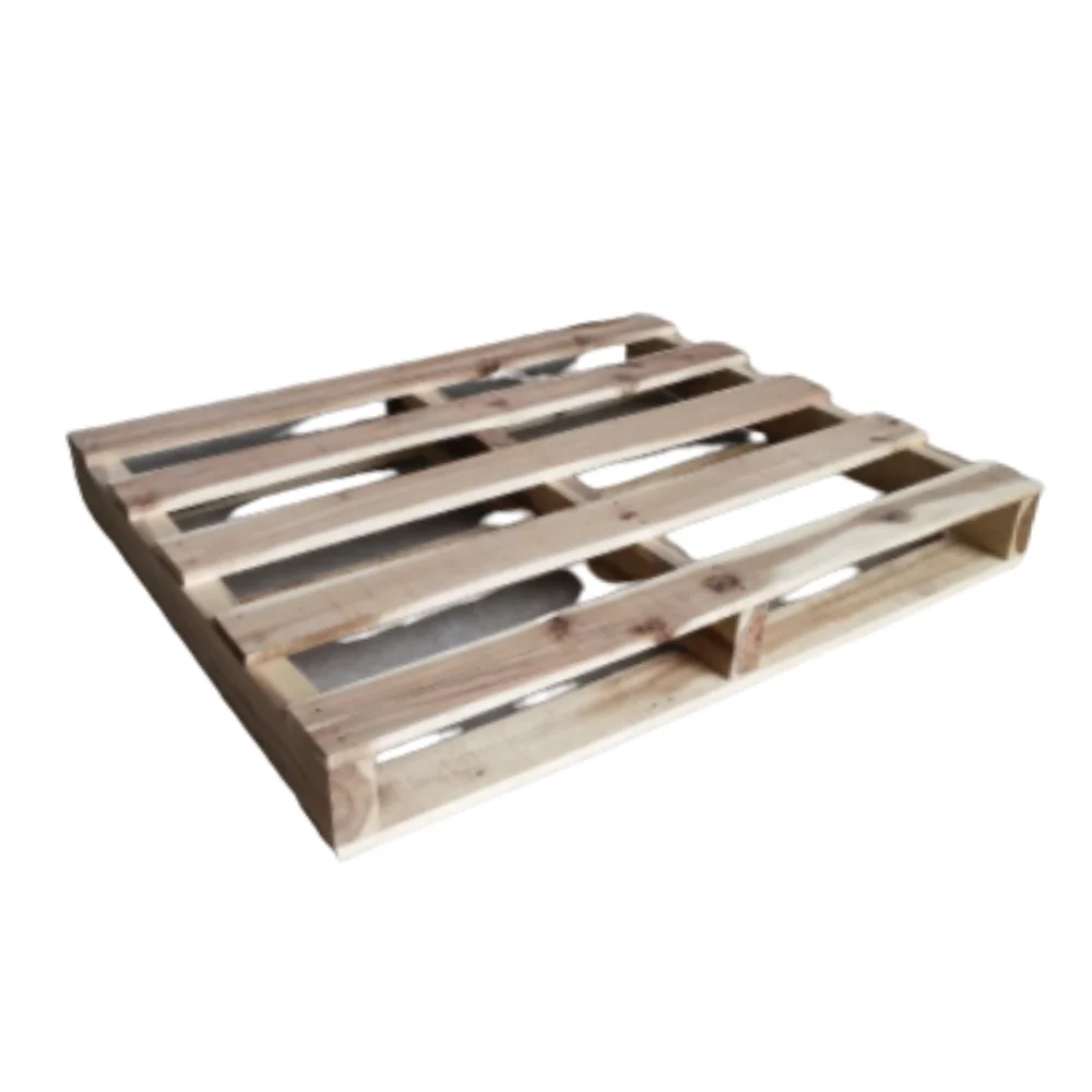 Palette En Bois D'acacia Vietnam,4 Et 2 Voies,Livraison Rapide