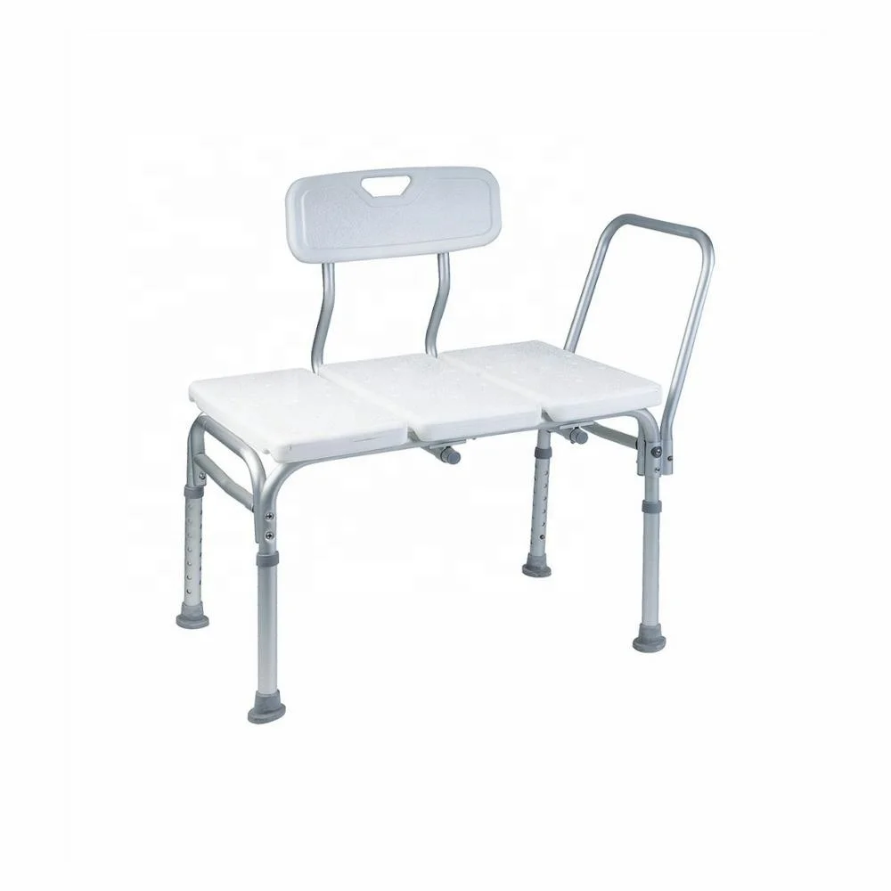 Medical Shower Chair 10 Height Adjustable Bathtub Transfer Bench W