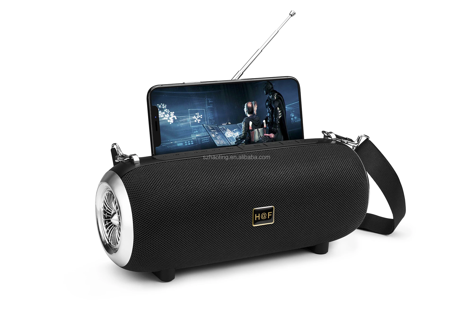Hot sale portable HF-F666 wireless bluetooth outdoor speaker for mobile phone promotion gift - ANKUX.COM