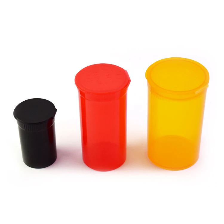Custom 19*98mm 19*116mm 26*100mm Child Resistant Pop Top Tubes 109mm