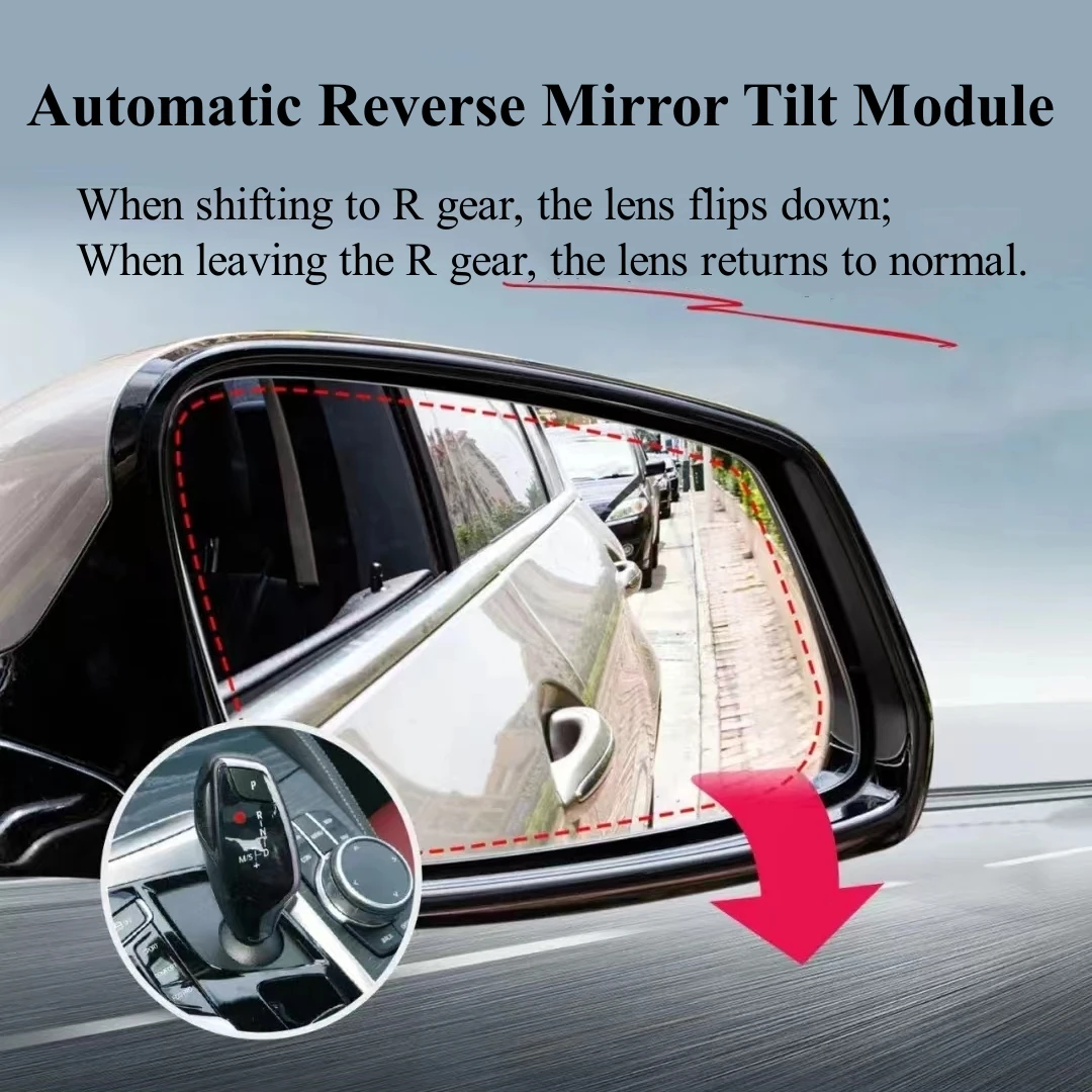New Arrival Car Accessory Side Mirror Modification Automatic Reverse Mirror Tilt Module