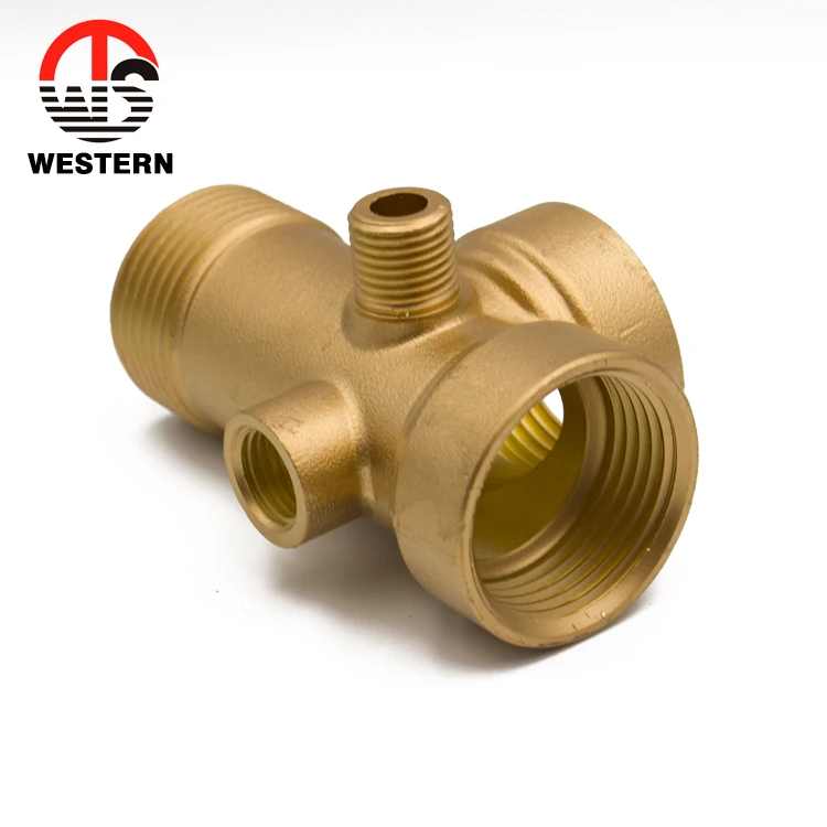 Manufacturersplumbing Fittings Threaded Brass 5 Way Connector Water