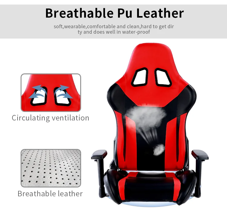 PC GAMER sillas escritorio Best Long Quality Gurantee Adjustable Armrest Gaming Chair