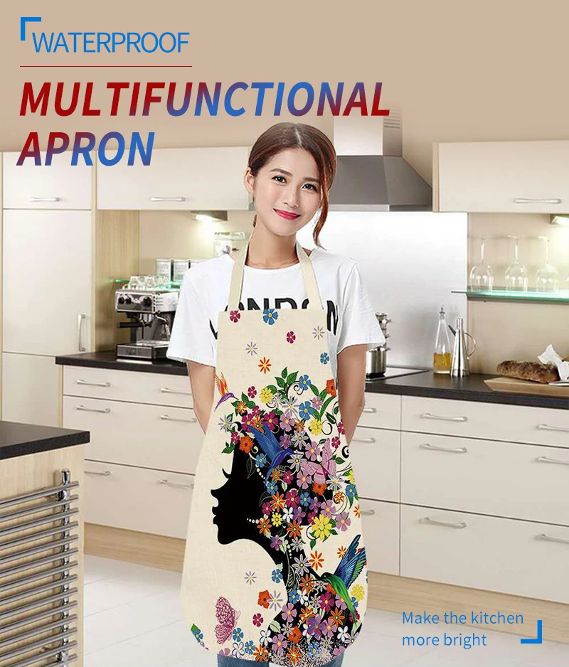 kitchen apron 100% cotton