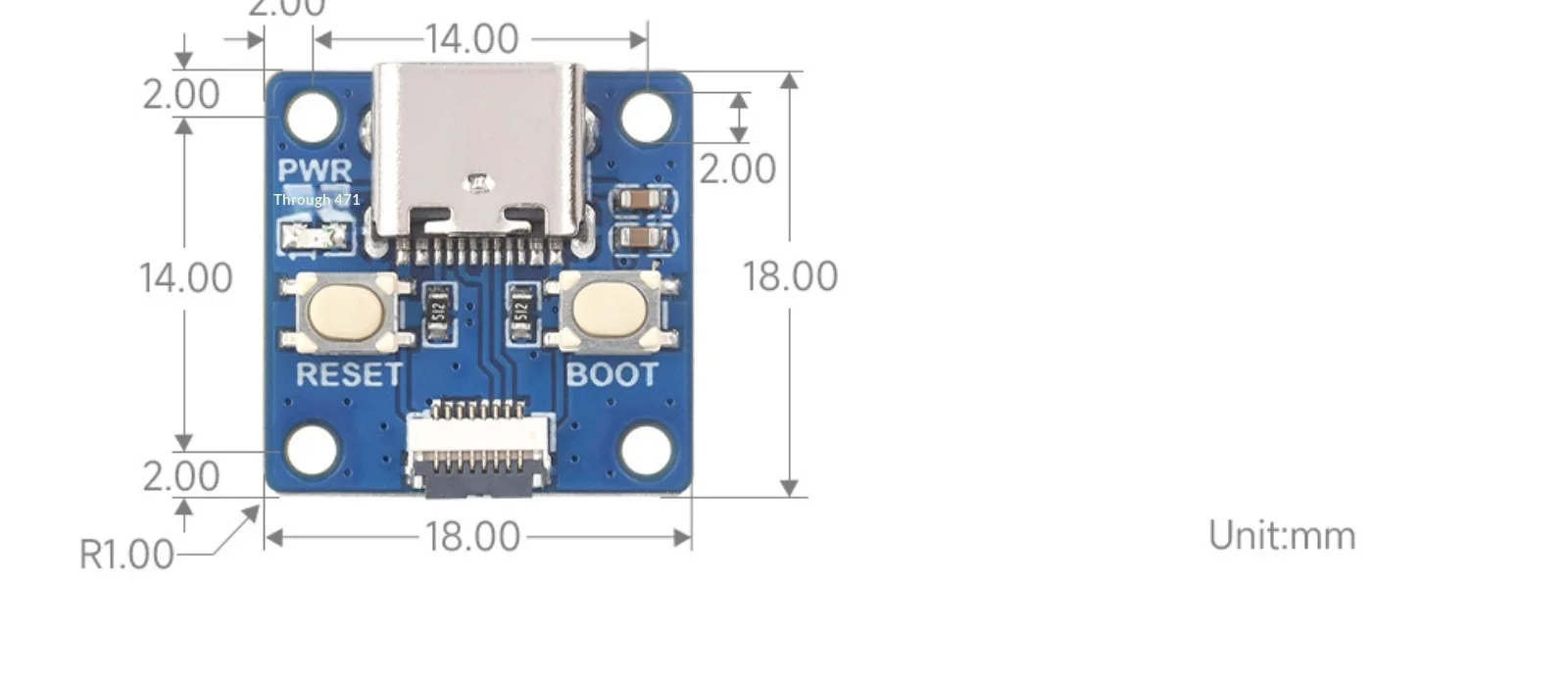ESP32 S3 Tiny Microcontroller Development Board USB Interface Supports ...