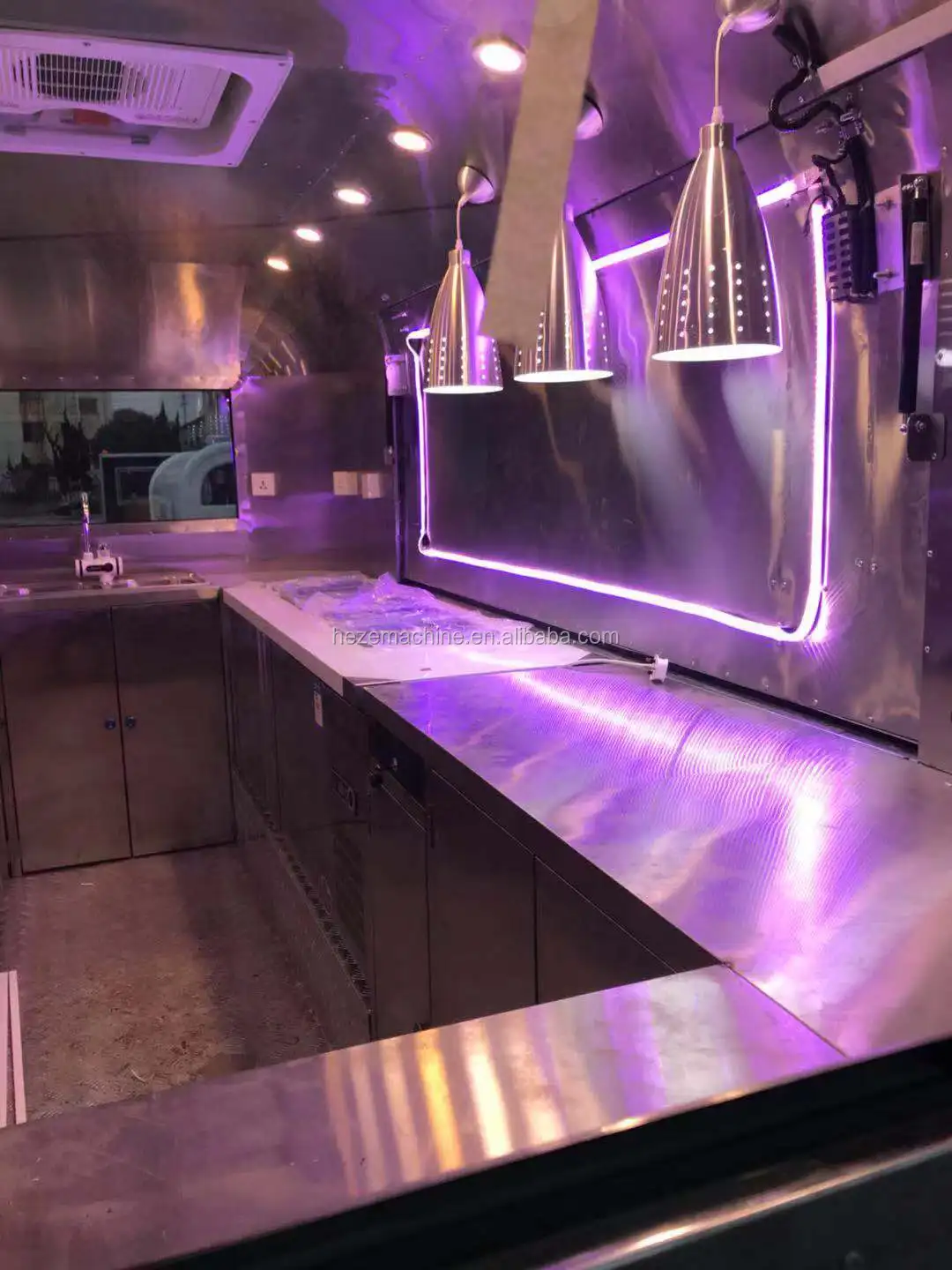 Stainless Steel Mobile Food Stall Concession Trailers For Sale Buy
