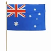 World cup and national day uasge Australia hand flag with pole