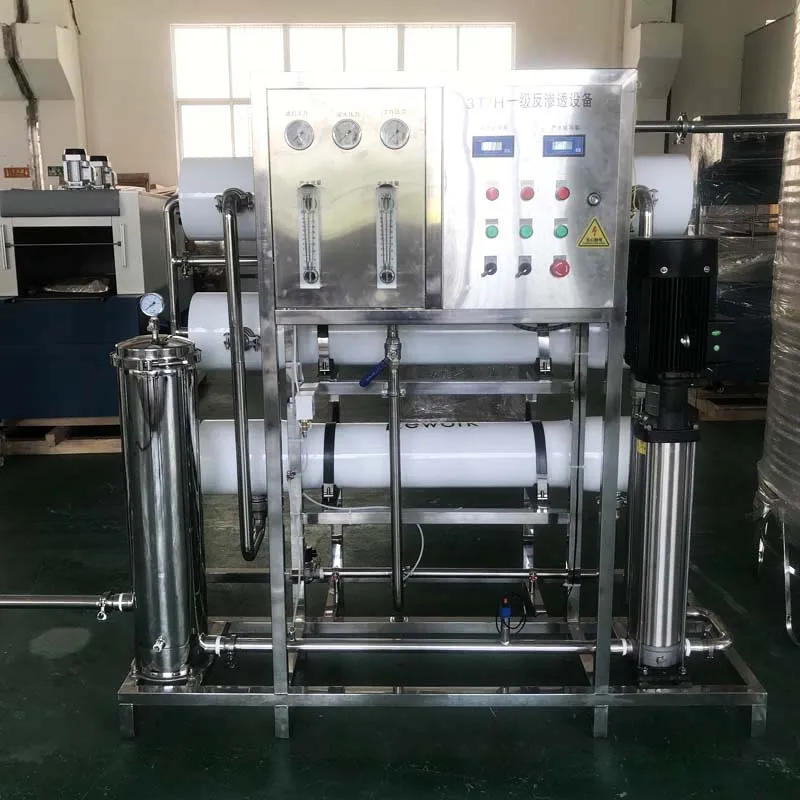 Small Portable Water Treatment Plant With Food Grade Sus304 Pipeline