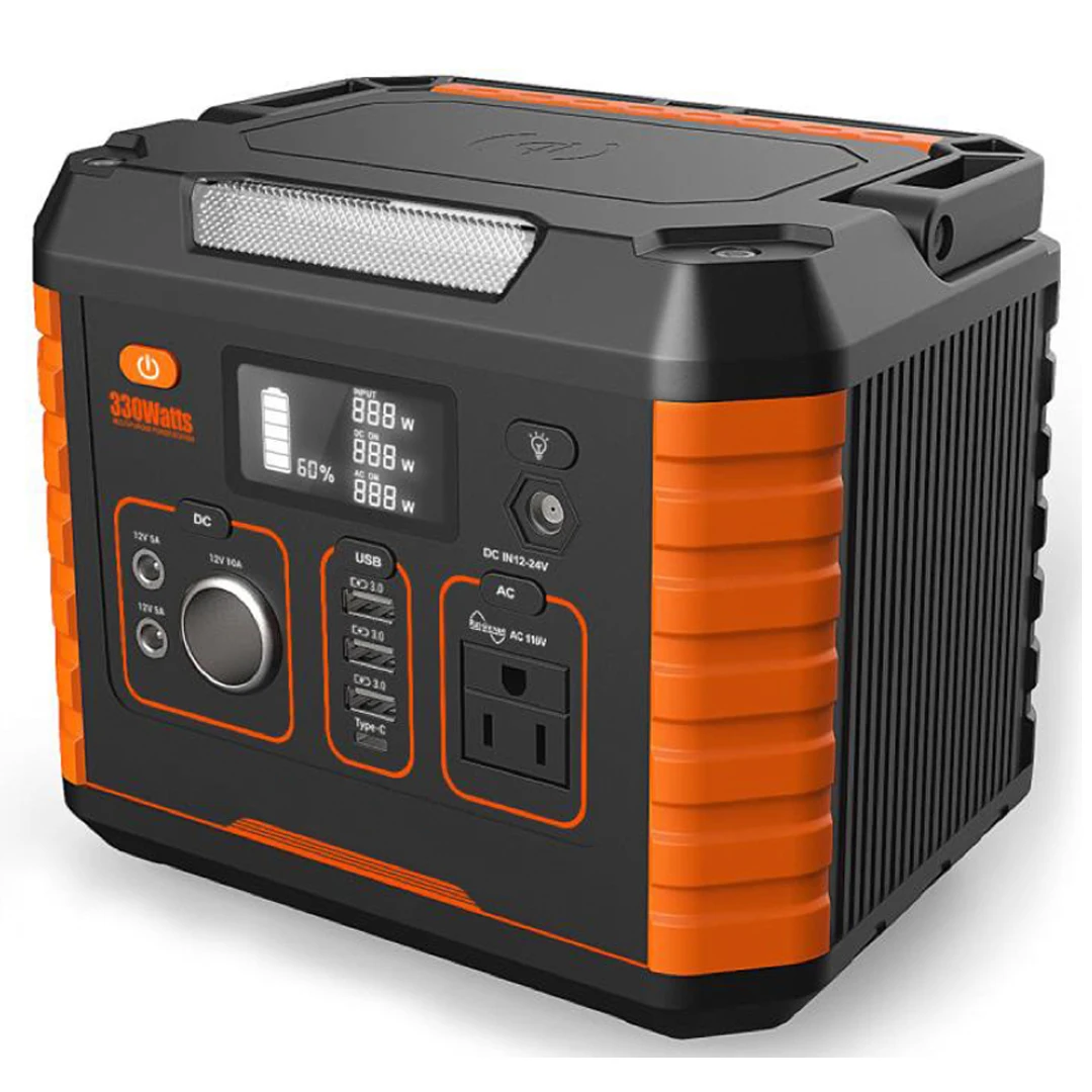 super fashion emergency 500w portable ups power station box 12v ac dc for laptop