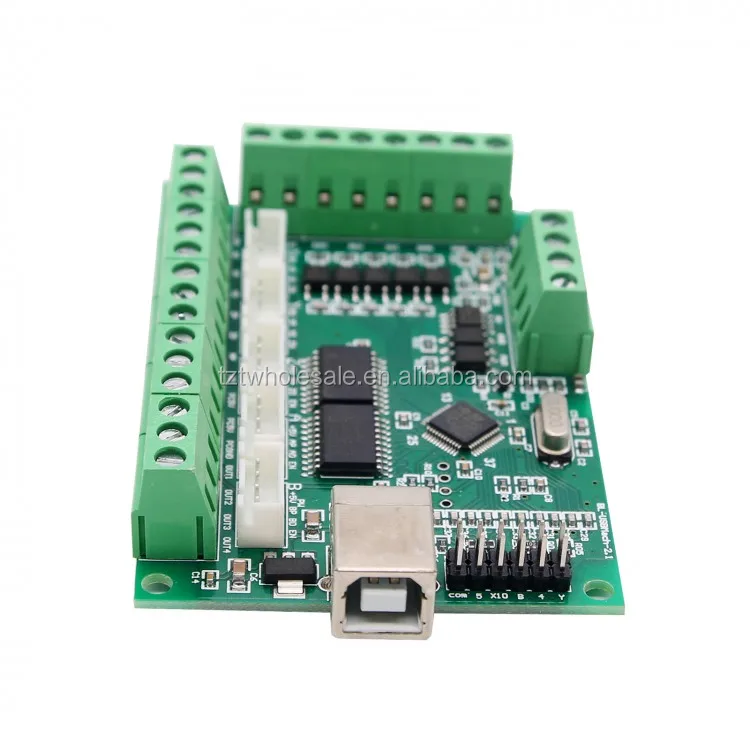 MACH3 CNC Breakout Board USB 100KHz 5-Axis Interface Driver Motion Controller #T 