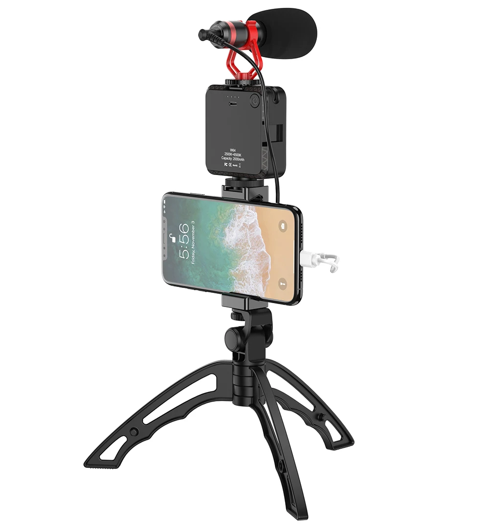 Profesional Rekaman Mikrofon Dengan Lampu Led Untuk Lampu Video Kamera Tripod Berdiri Untuk Ponsel Buy Profesional Rekaman Mikrofon Dengan Lampu Led Lampu Video Kamera Tripod Berdiri Untuk Ponsel Lampu Led Untuk Lampu Video