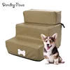 2019 Indoor Dog Stair Pet Step with leather Cover Pet stair steps dog cat sofa
