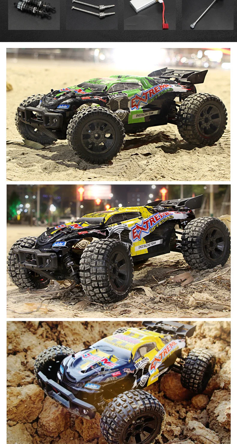 1/10 9202e 4 Wheel Driving Mad Racing Crawler Rock Mud Sand All Terrain ...