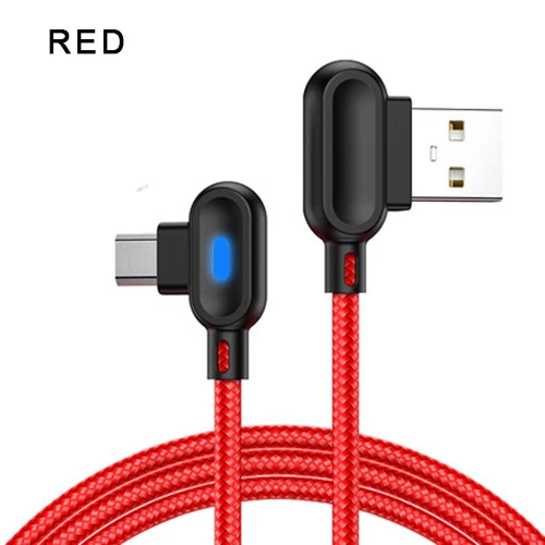 Cable USB Tipo C de 90 grados con carga rápida y luz LED para Samsung y Xiaomi - USB tipo C 90 grados carga rápida usb c cable tipo-c datos cable cargador usb-c para Samsung S8 S9 Note 9 8 Xiaomi mi8 mi6 Descripción del producto Marca PUJIMAX Nombre del producto 90 grados con luz LED Cable USB de tipo c Material TPE+Nylon trenzado Conector USB tipo C Paquete Envase de plástico Número de modelo PJW2203 Color Negro,Rojo Longitud 0,25M,1M,2M  
  Sin sobrecalentamiento durante la carga</p>
Más cómodo, carga mientras juegas, carga realmente rápida, no daña la batería Es más divertido doblarse un poco</p>
Cuerpo flexible que no se rompe fácilmente interfaz endurecida combinada 
Curva personalizada para teléfonos móviles, agarre cómodo Ralentiza la corriente cuando la batería está completamente cargada, evita la sobrecarga y alarga la vida de la batería Embalaje y envío    
 
  360 group