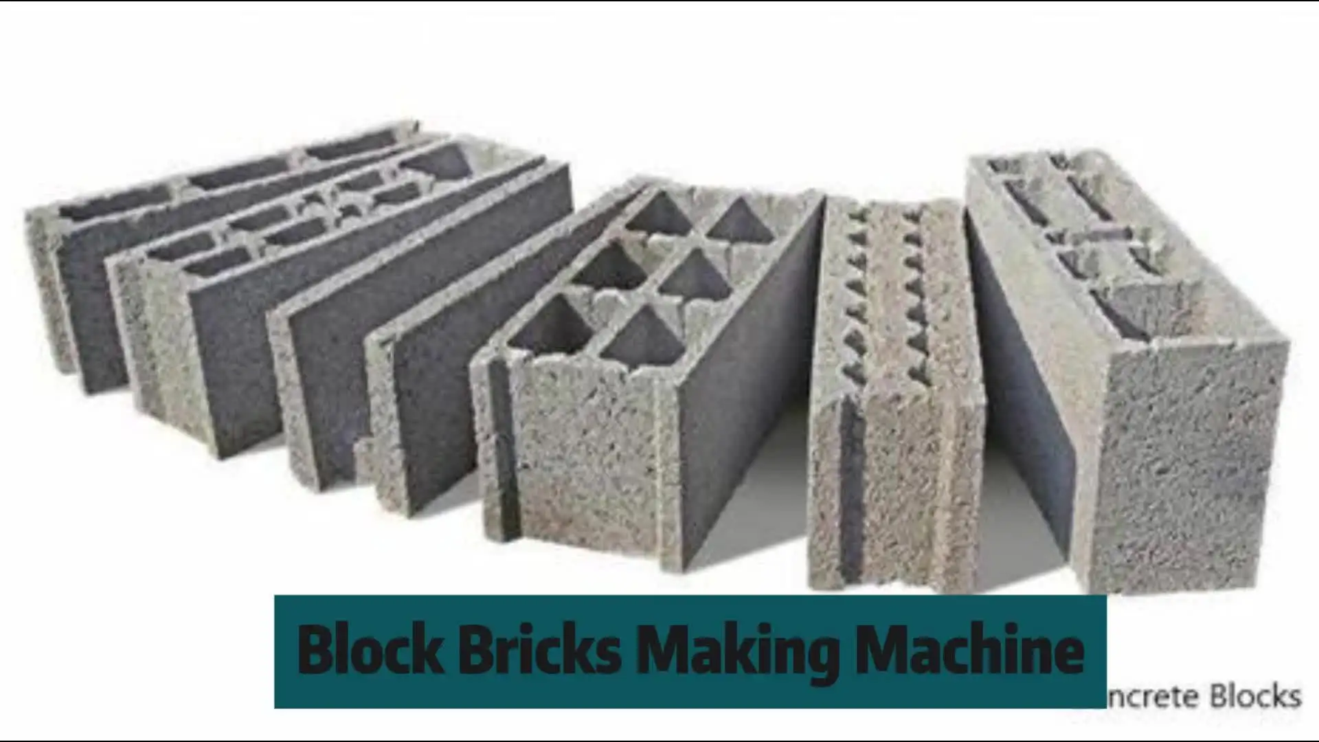 Plaza Building Blocks Brick Concrete Block Molds Cement Board Brick  Production Line Precast Concrete Fence Block Forming Machine, image size:1920x1080