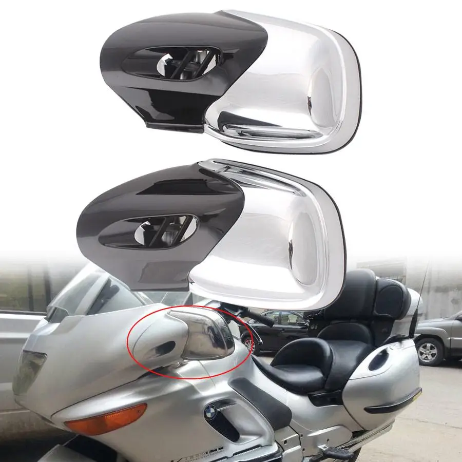 Motorcycle Accessories Ftis For BMW K1200 K1200LT K1200M 1999-2008 Motor Rearview Side Mirrors Without Turn Signal