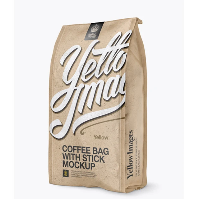 Download Custom Printed Biodegradable Compostable Pla Kraft Paper Flat Bottom Luxury Coffee Beans Pouch Packaging Bags With One Way Valve Buy 12oz Coffee Bag Bag For Coffee Packaging 1lb Coffee Valve Bags Product On PSD Mockup Templates