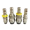 Staubli push-fittings straight coupling