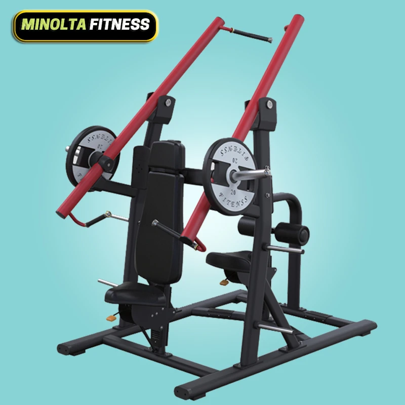 Supply Dual Function Lateral Chest/back Machine Plate Loading Fitness Equipment Buy Gym