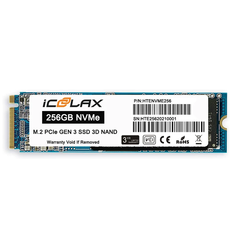ICOOLAX M.2 Nvme SSD 256GB - High Performance Storage