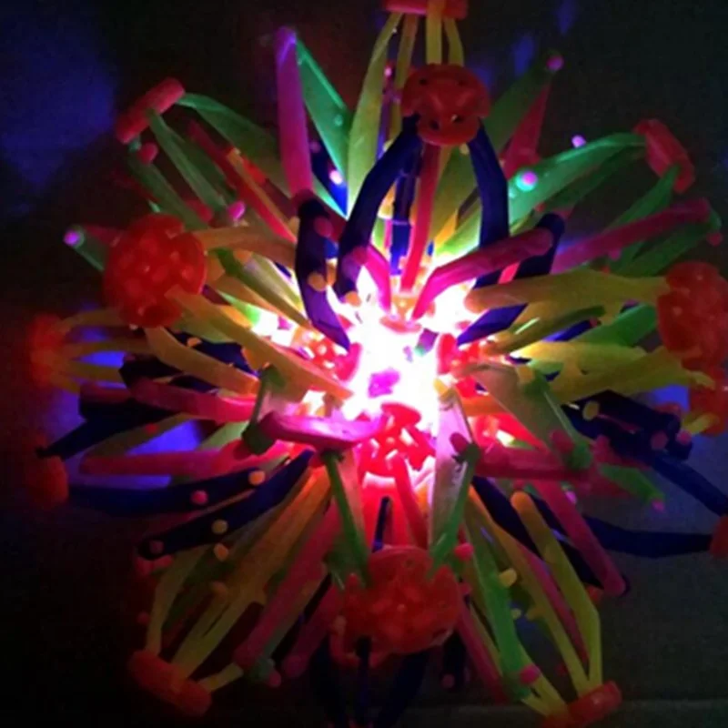 Expanding Flower Universe Sphere Light Up Plastic Ball - Buy Plastic ...