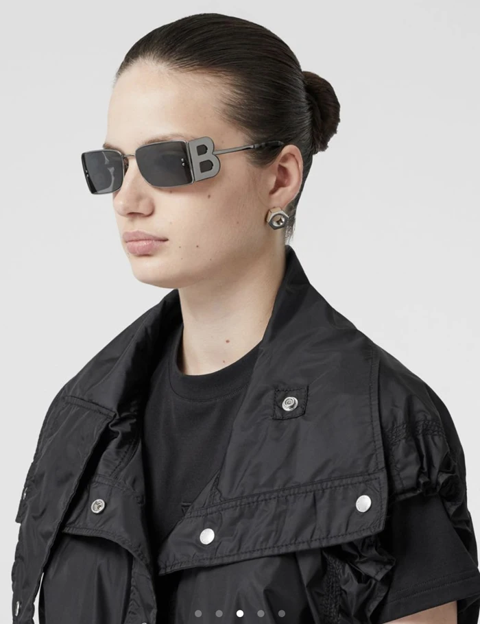 Metal B letter small super high quality new design metal sunglasses sun glasses women men