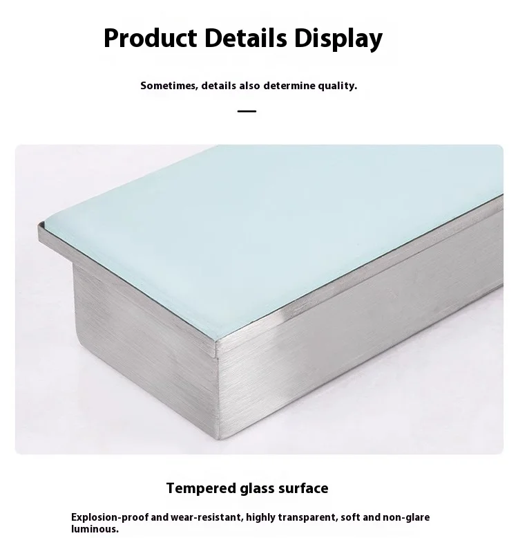 product aluminum led outdoor waterproof curved underground light dmx512 rgb embedded square park irregular ground tile landscape ip67-15